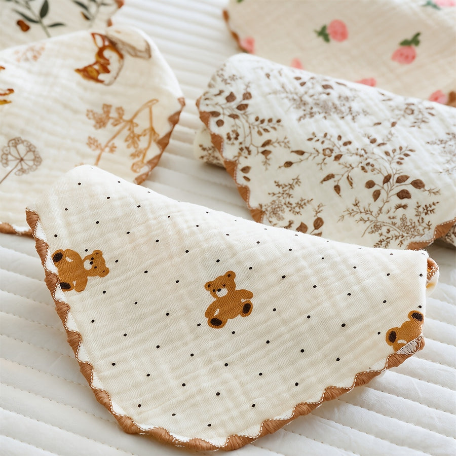 Serviettes, 23.98 X 23.98 cm, Tissu Doux et Confortable — Monptitlou