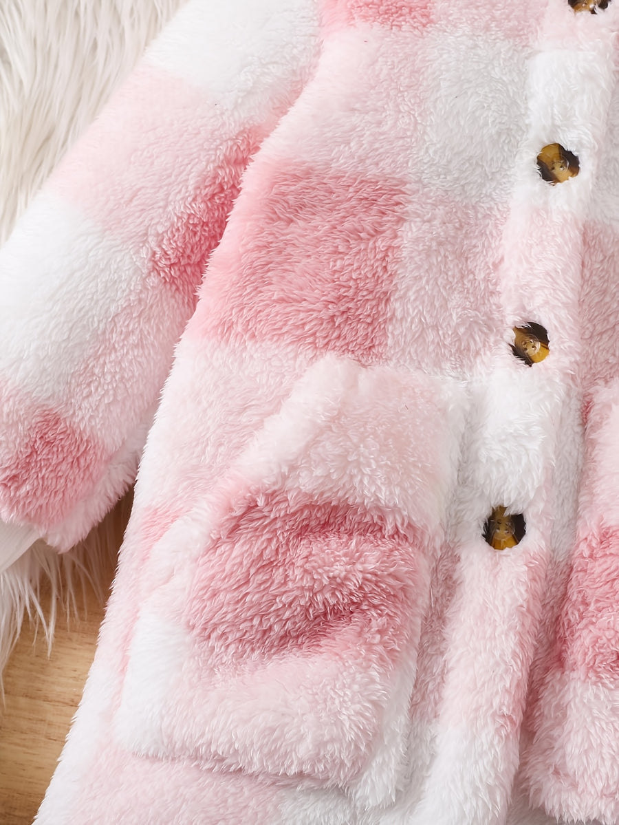 Veste longue à capuche pour fille, à la mode — Monptitlou