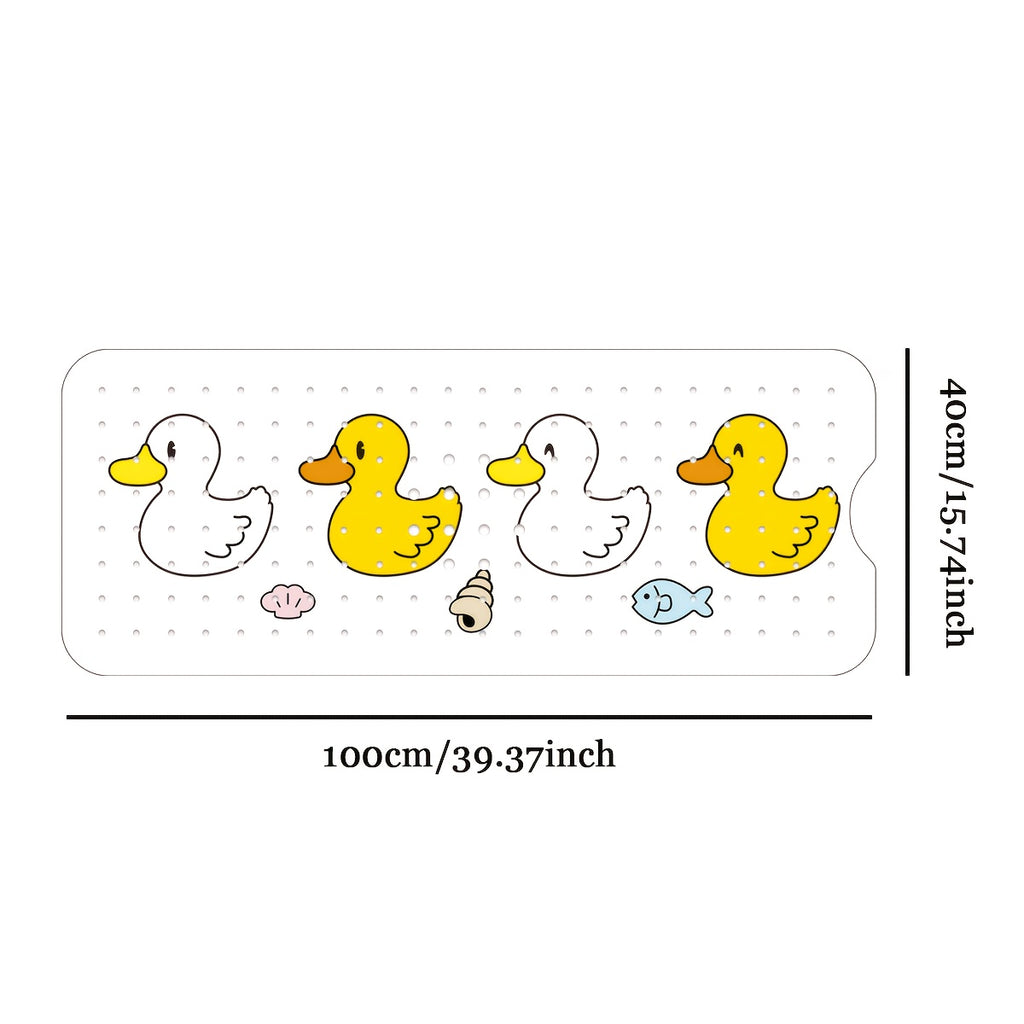 Tapis de bain antidérapant avec motif d'animaux de dessins animés — Monptitlou