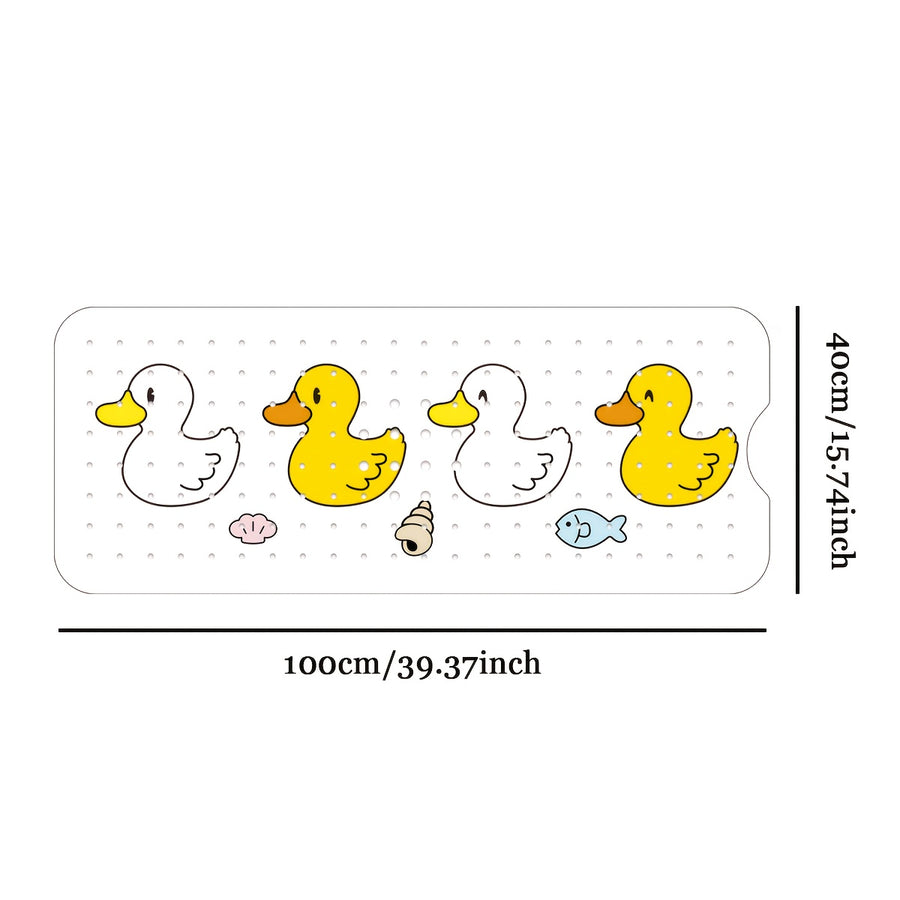 Tapis de bain antidérapant avec motif d'animaux de dessins animés — Monptitlou