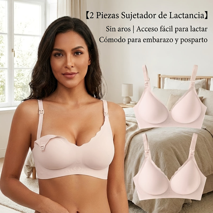 Soutiens-gorge d'allaitement sans coutures — Monptitlou