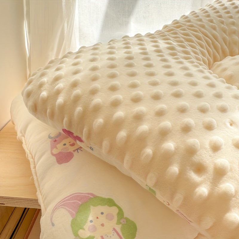 Une garniture d'oreiller en gaze double couche 100% coton imprimée de — Monptitlou