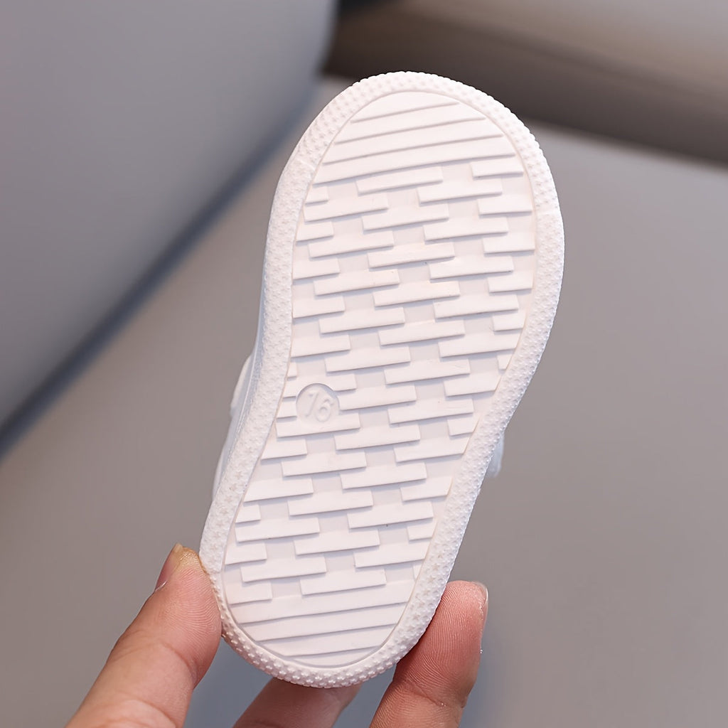Chaussures de marche pour enfants style printemps et automne, chaussures de bébé unisexes respirantes, chaussures de mar