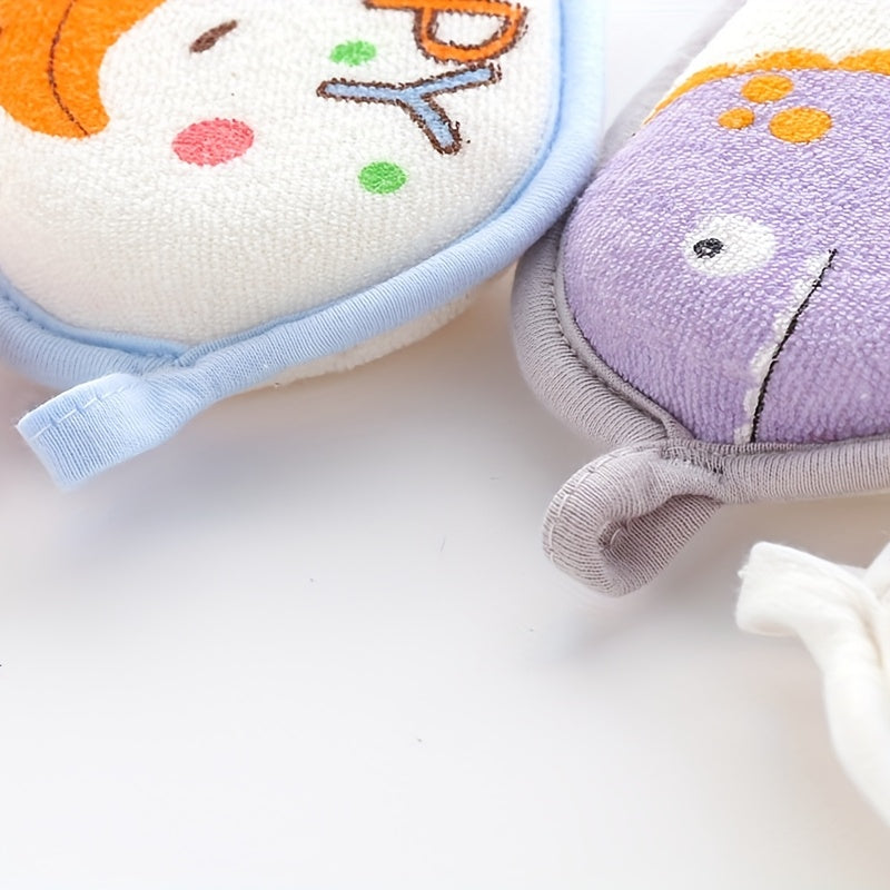 Éponge de bain pour bébé, gant exfoliant pour enfants — Monptitlou