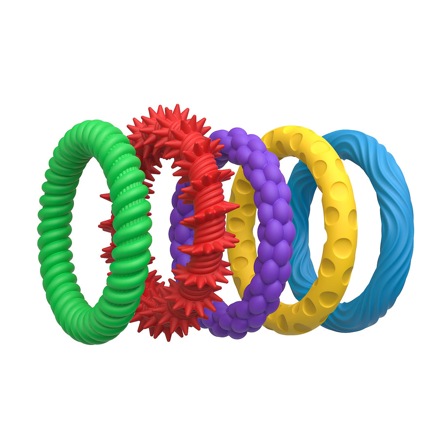 Bracelets sensoriels en silicone pour enfants et adultes — Monptitlou