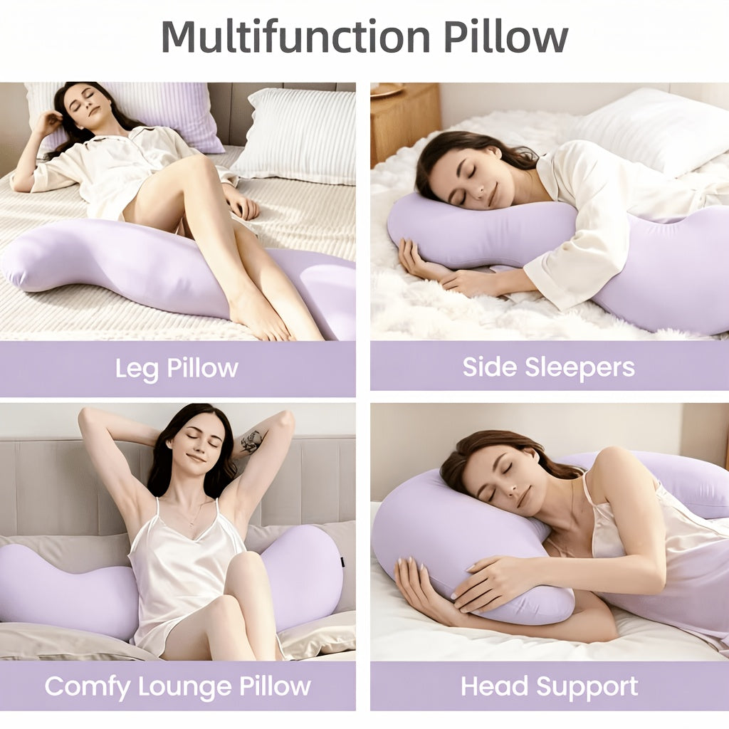 Oreiller de grossesse, indispensable pour les futures mamans — Monptitlou