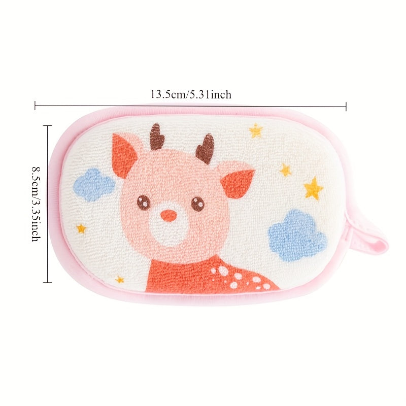 Éponge de bain pour bébé, gant exfoliant pour enfants — Monptitlou