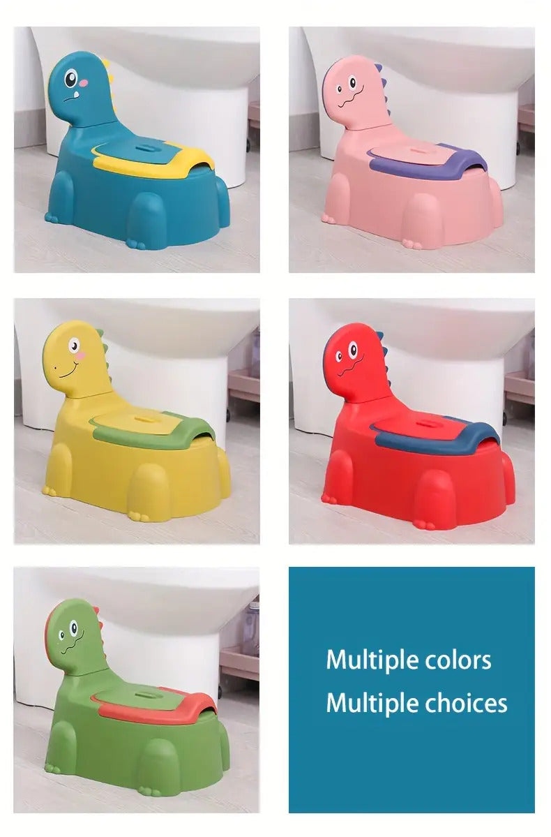 1 pot de toilette avec coussin doux et couvercle d'apprentissage — Monptitlou
