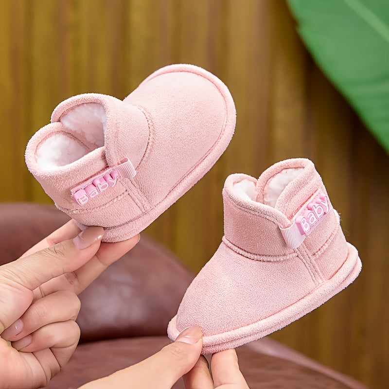 Bottes bébé hiver, chaudes et confortables, tendance, doublure polaire, adaptées intérieur et extérieur, unisexe