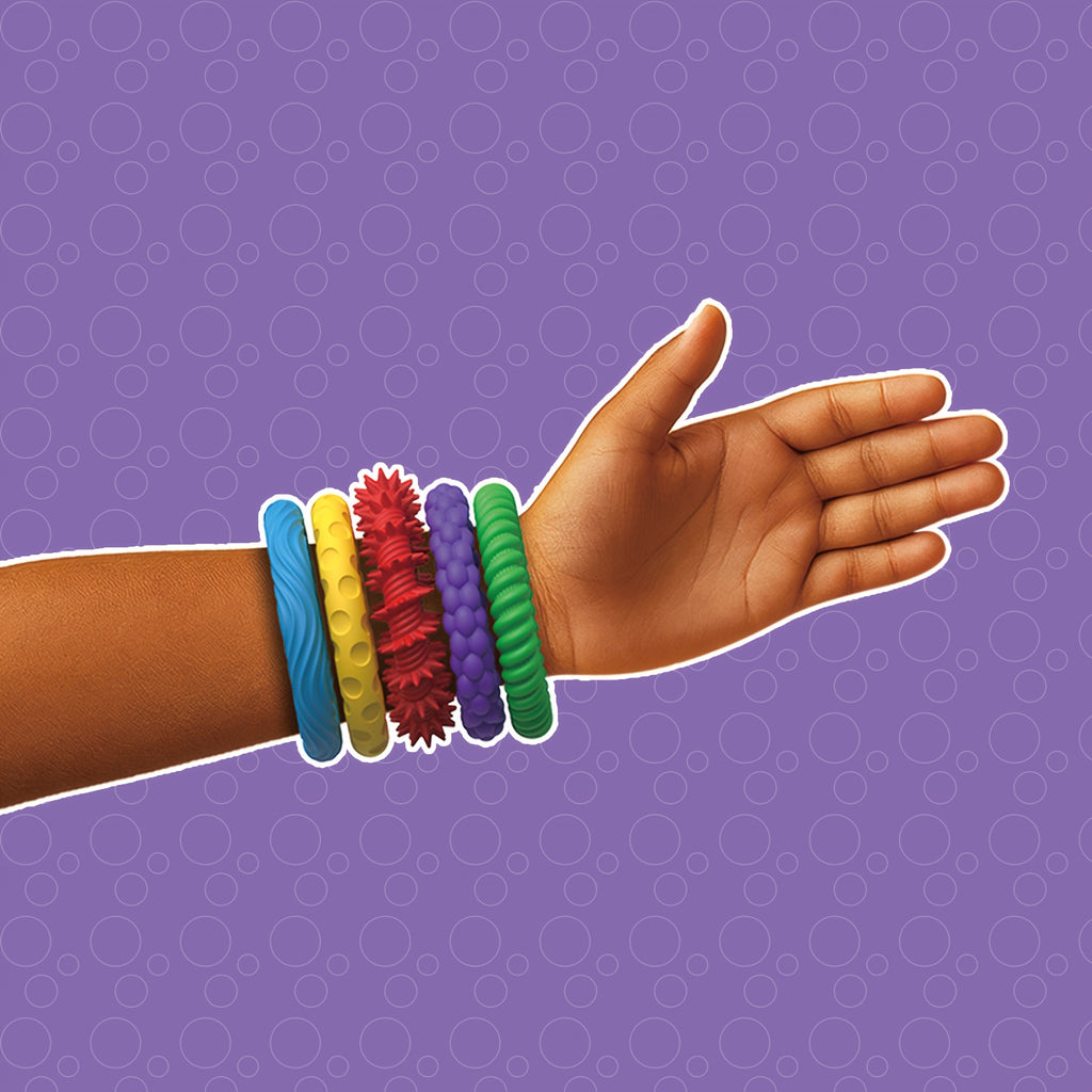 Bracelets sensoriels en silicone pour enfants et adultes — Monptitlou
