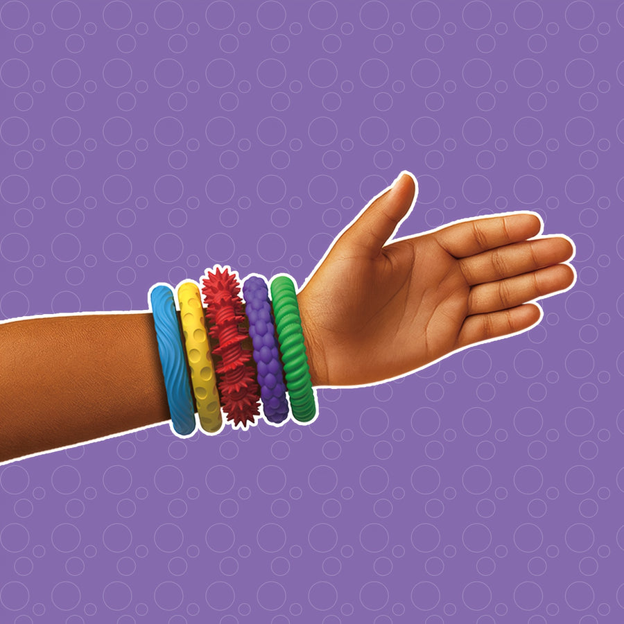 Bracelets sensoriels en silicone pour enfants et adultes — Monptitlou