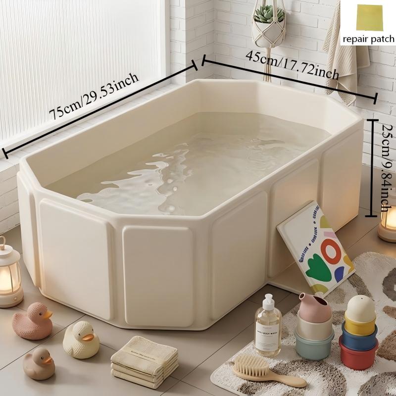 Baignoire portable, petite baignoire hors sol, baignoire compacte — Monptitlou