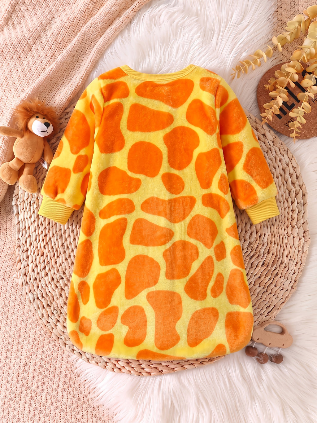 Combinaison-sac de couchage pour enfants à imprimé girafe — Monptitlou