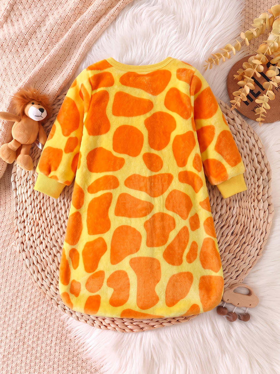Combinaison-sac de couchage pour enfants à imprimé girafe — Monptitlou