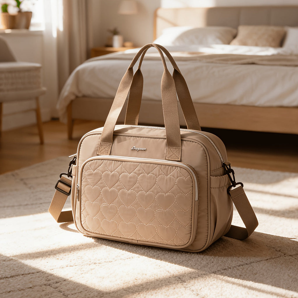 Sac Parental en Tissu Oxford — Monptitlou