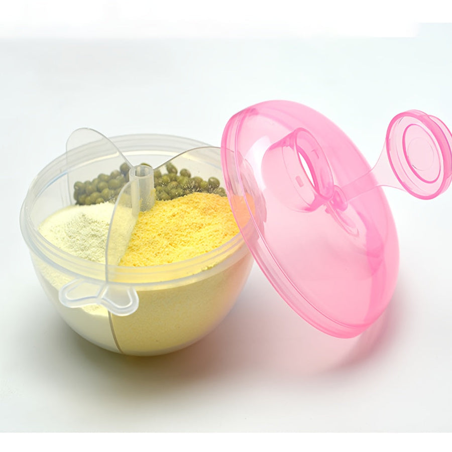 Distributeur de lait en poudre portable 3 compartiments — Monptitlou