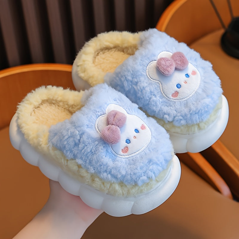 1 Paire de Pantoufles d'Hiver en Peluche pour Bébé — Monptitlou