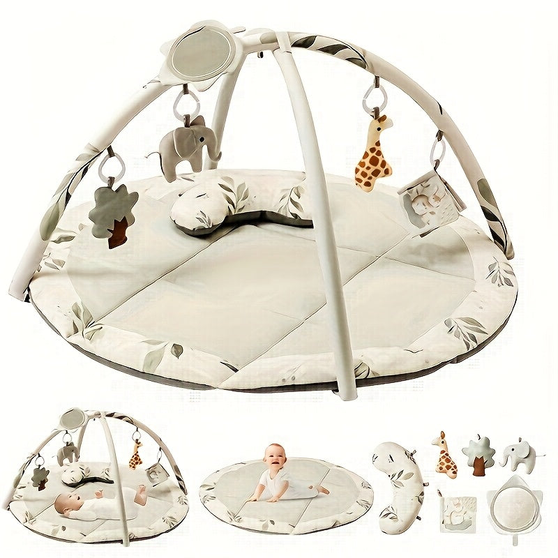 Tapis d'éveil pour bébé, tapis de jeu, tapis pour le ventre — Monptitlou Image