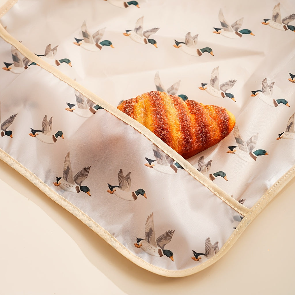 Tablier à Manches Longues Facile à Nettoyer pour Manger et Nourrir — Monptitlou