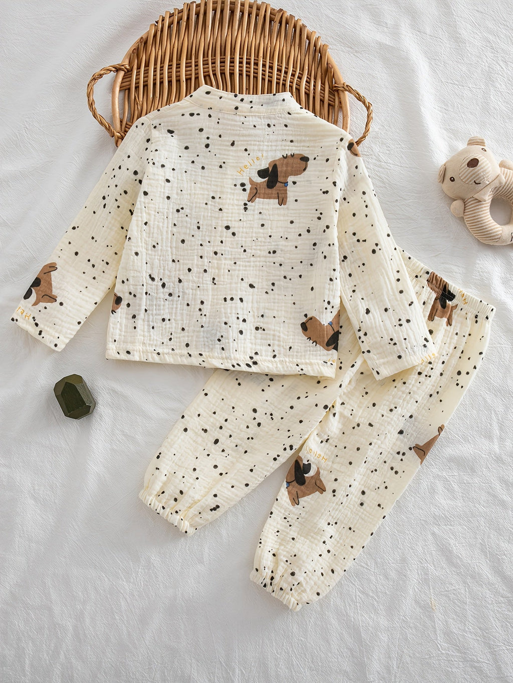 Ensemble 2 pièces pour bébés garçons et filles — Monptitlou
