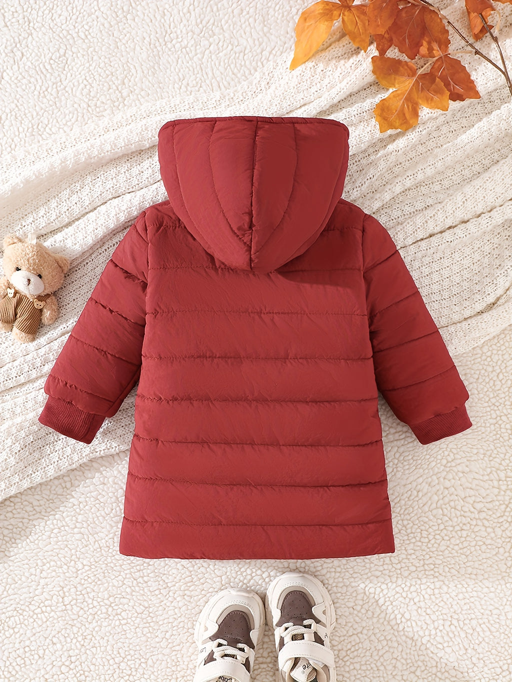 Nouvelle veste d'hiver tendance mi-longue et épaisse