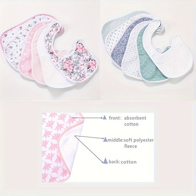 Bavoirs pour bébé, adaptés à la bave et à la poussée dentaire — Monptitlou
