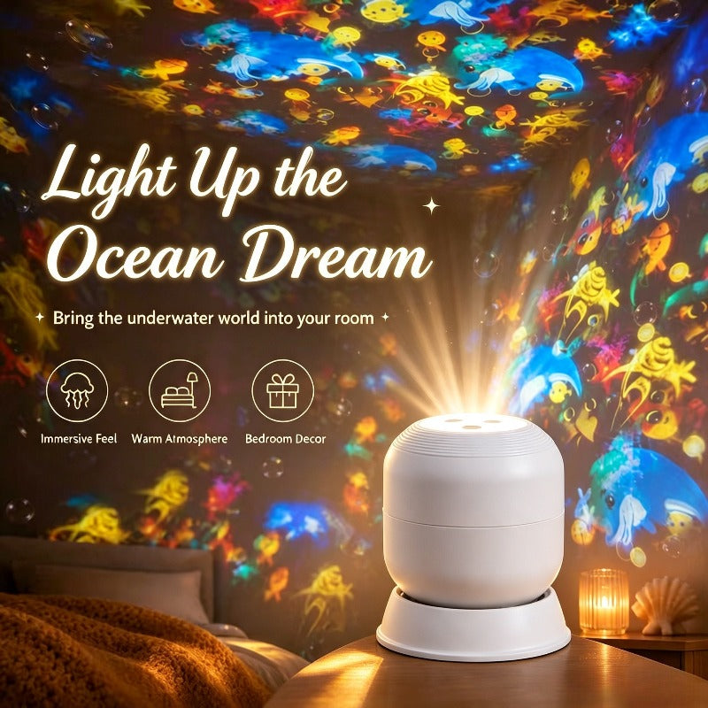 [Éclairage décoratif] Lampe de Table à Projection LED Créative, photo 13