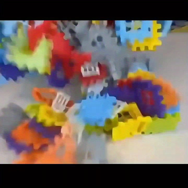 /70/100/125 pièces jeu de puzzles en plastique portable à, photo 14