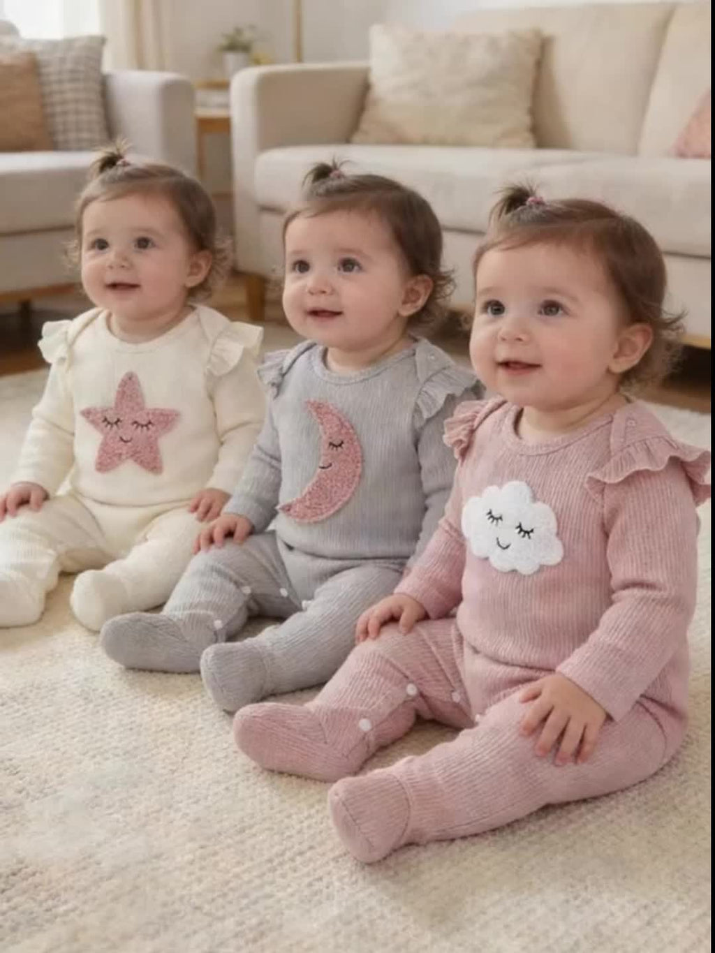 [Idéal pour l'extérieur] Ensemble de Trois Pièces pour Filles : Body de — Monptitlou
