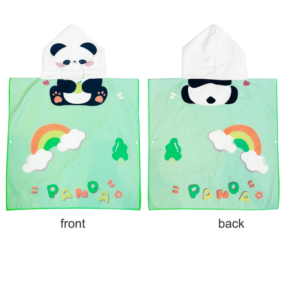 Serviette de bain enfant, motif dessin animé — Monptitlou