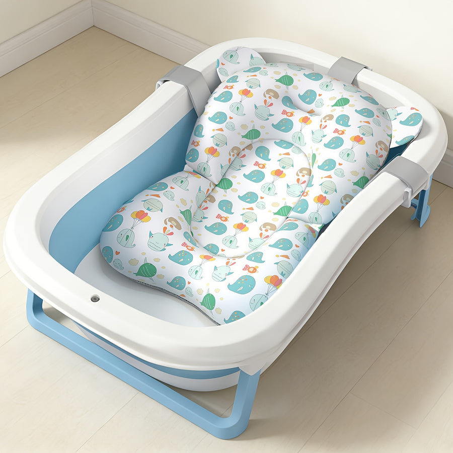 1 tapis de bain gonflable pour bébé avec motif de dessin animé — Monptitlou