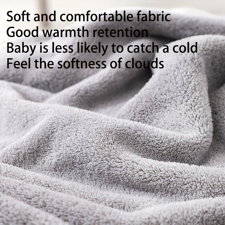Serviettes de bain pour bébé avec capuche, très absorbantes — Monptitlou