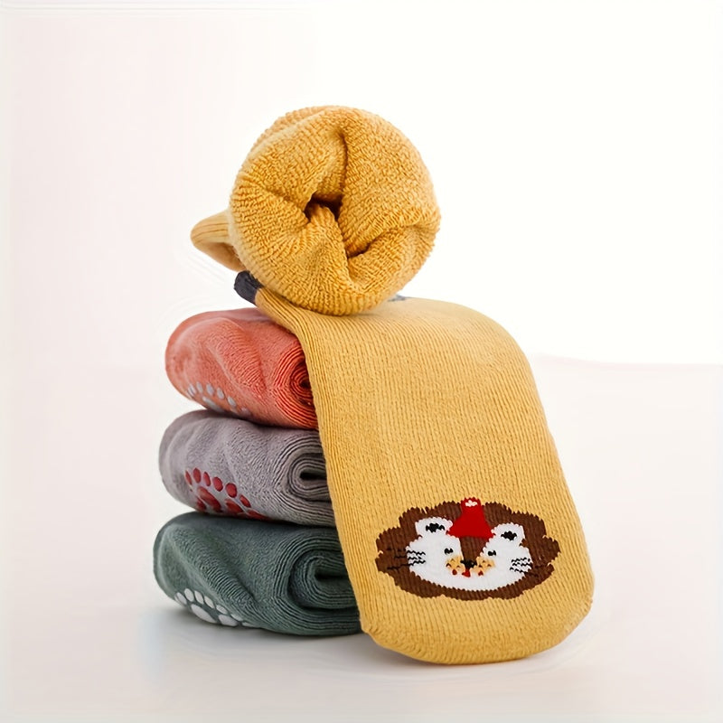 6 Paires de Chaussettes de Sol pour Tout-Petits — Monptitlou