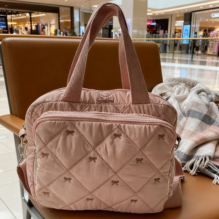 Sac à langer léger, sac fourre-tout avec longue bandoulière pour maman — Monptitlou