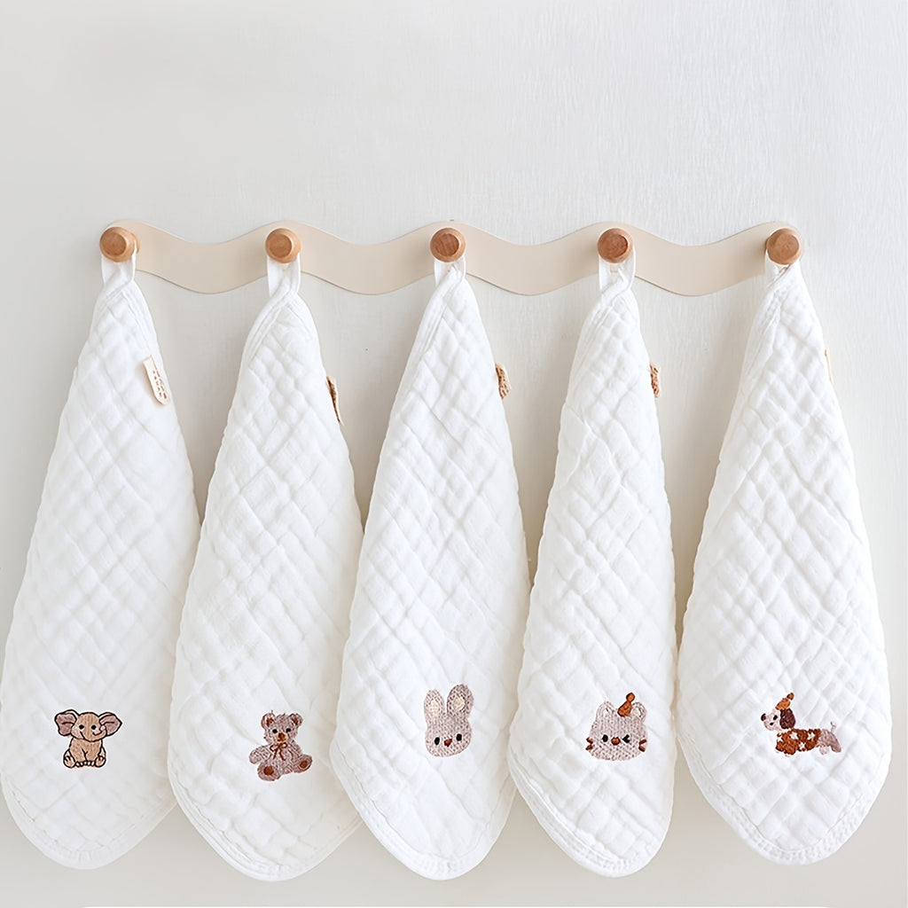 /Pack Bavoirs Bébé Brodé Dessin Animé Mignon — Monptitlou