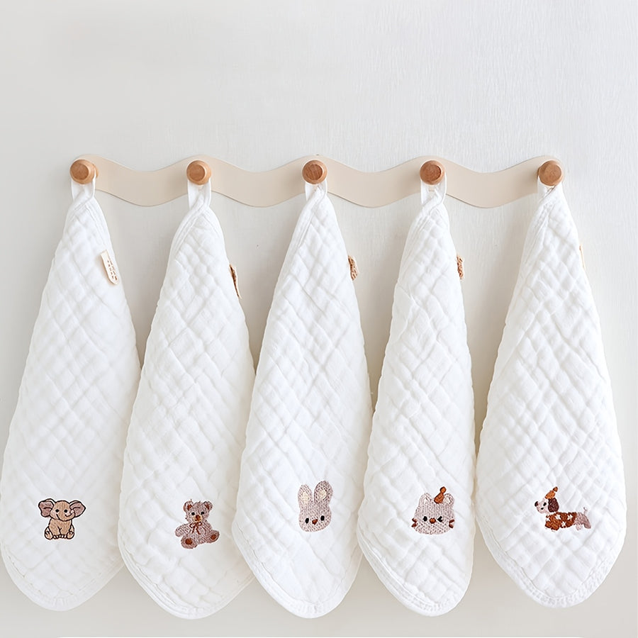 /Pack Bavoirs Bébé Brodé Dessin Animé Mignon — Monptitlou