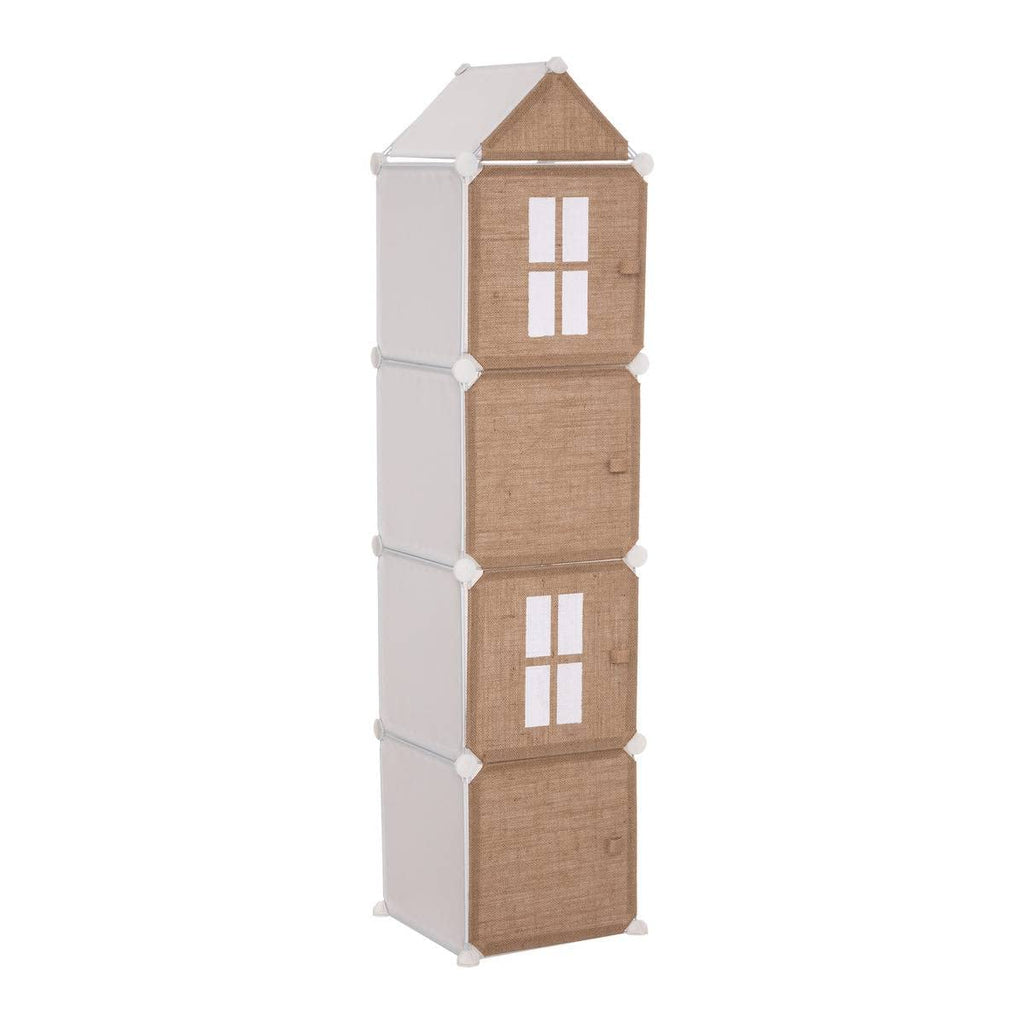 Rangement Enfant Colonne - métal et Jute — Monptitlou