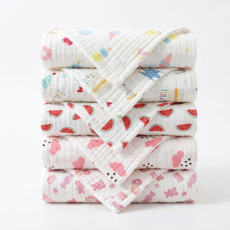 10 bavoirs pour bébé de haute densité, processus lavé — Monptitlou