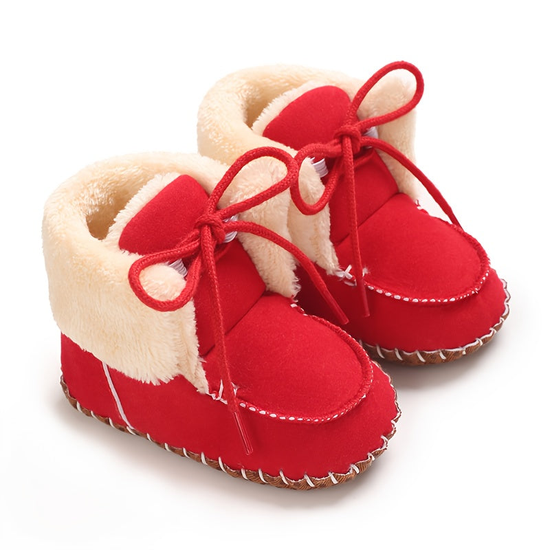 Bottes d'hiver douillettes et chaudes pour bébés garçons et filles — Monptitlou