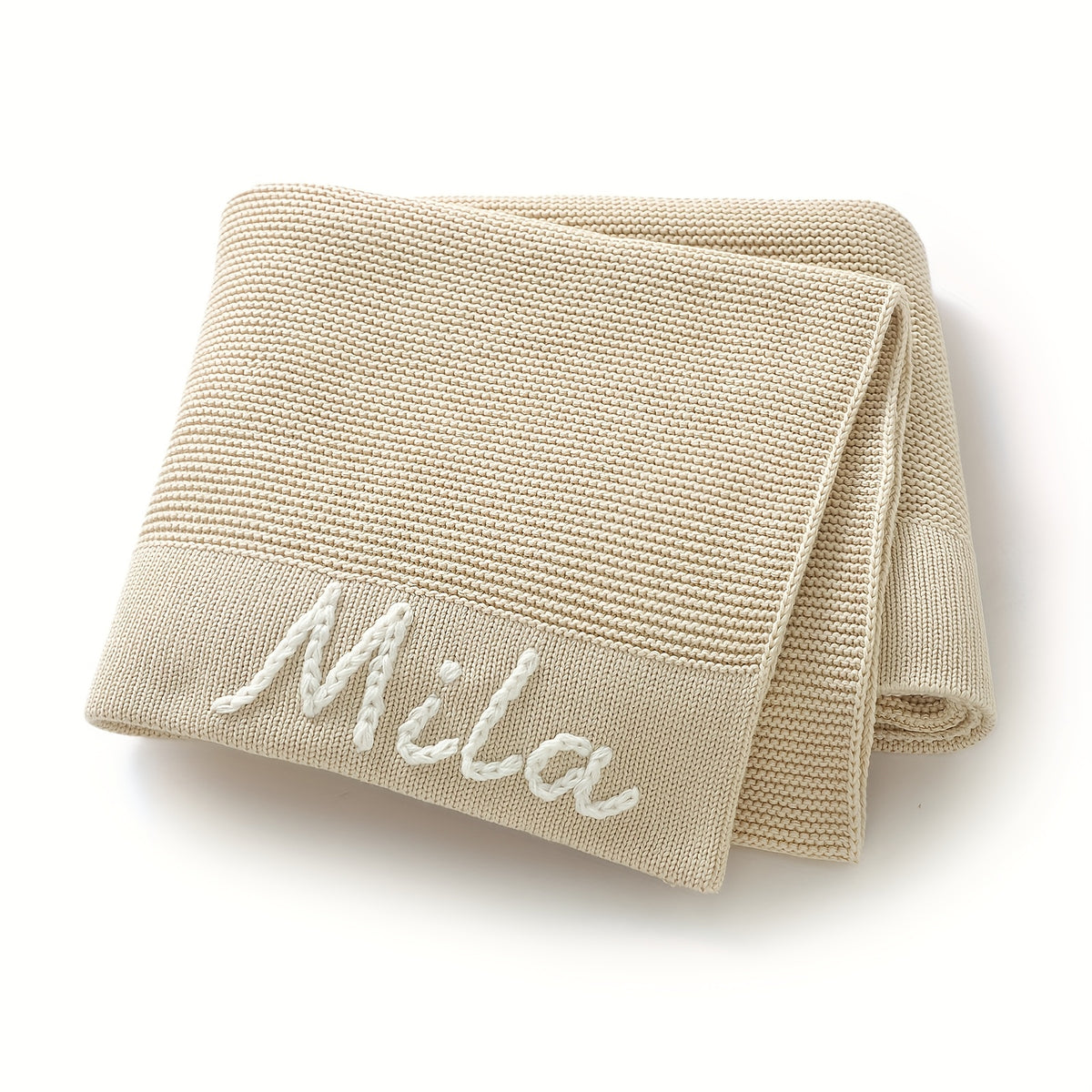 Couverture personnalisée pour bébé avec prénom, cadeau d'anniversaire — Monptitlou Image