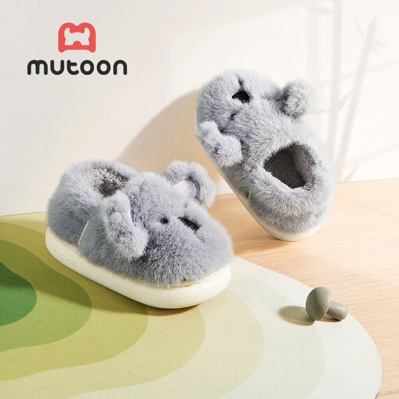 Chaussons en peluche dessin animé pour filles Mutoon — Monptitlou