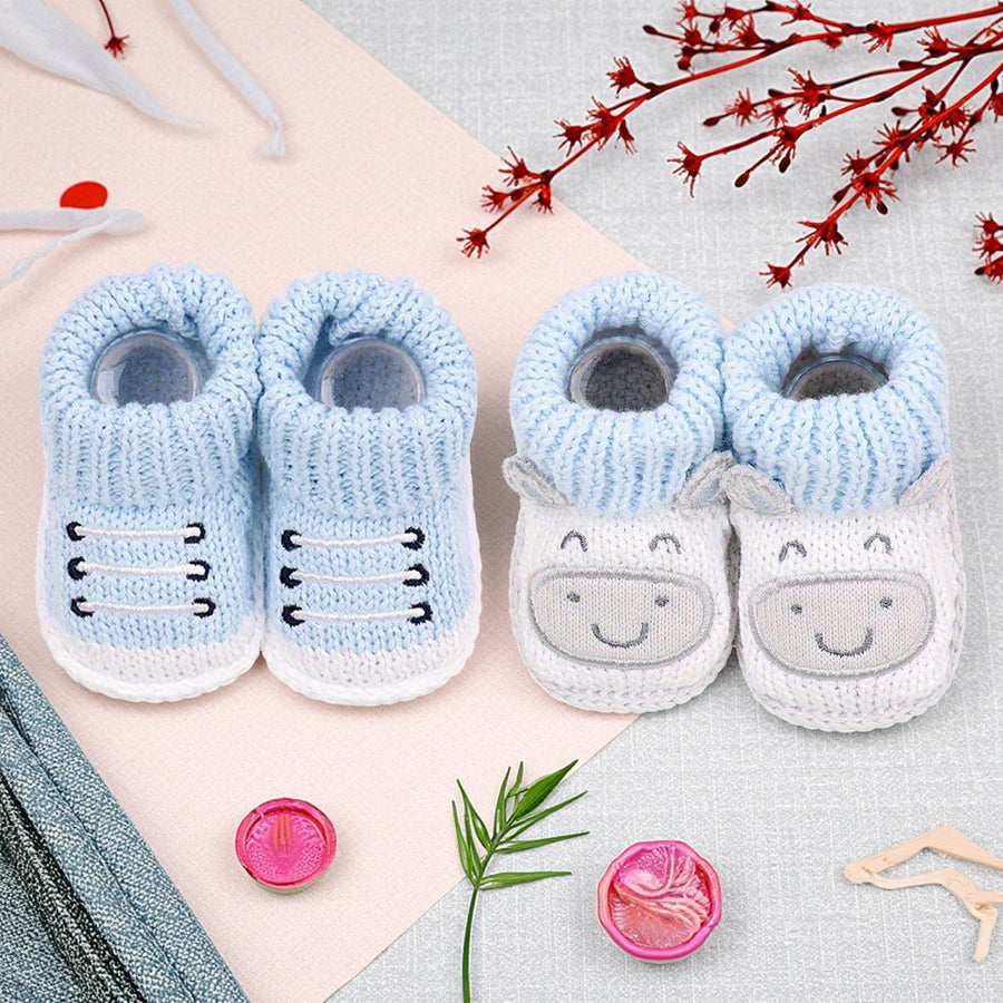 Chaussures à semelle souple tissées à la main avec motif de dessin — Monptitlou