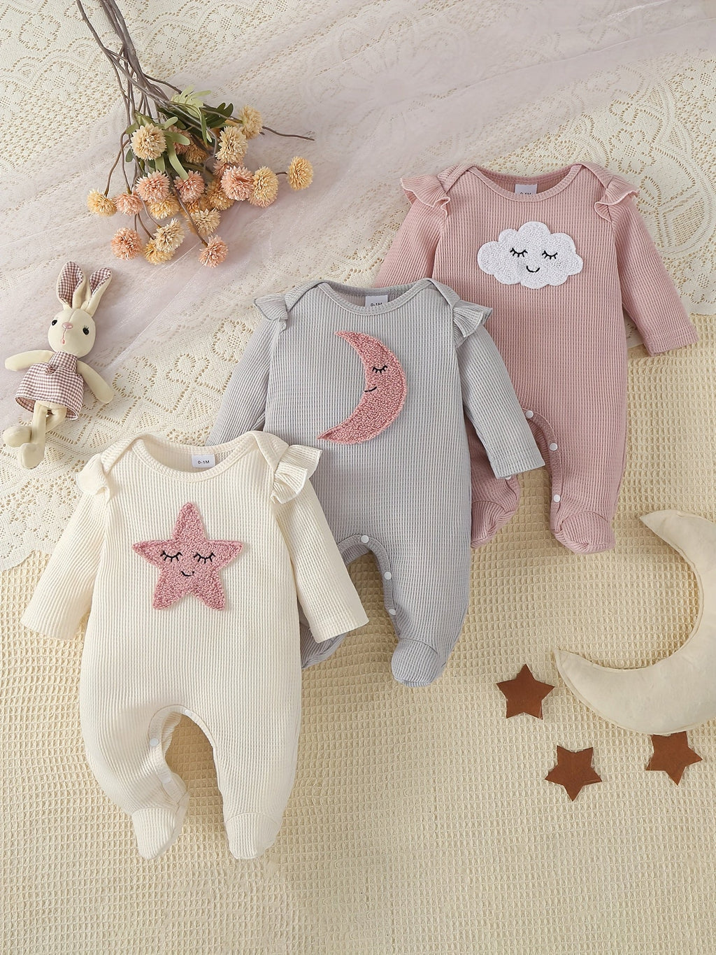 [Idéal pour l'extérieur] Ensemble de Trois Pièces pour Filles : Body de — Monptitlou