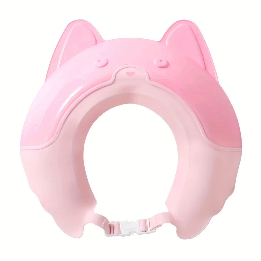 Bonnet de douche et de shampooing 1 pièce, avec bord imperméable — Monptitlou