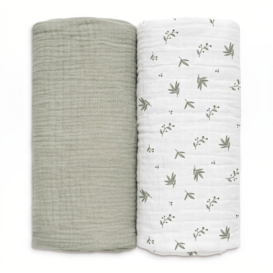 Sleepy Star Mousselines d'emmaillotage pour bébé, lot de 2 — Monptitlou