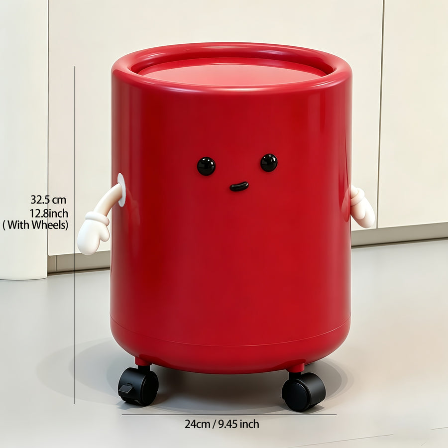 Poubelle à bascule rotative à la main, 1 pièce — Monptitlou