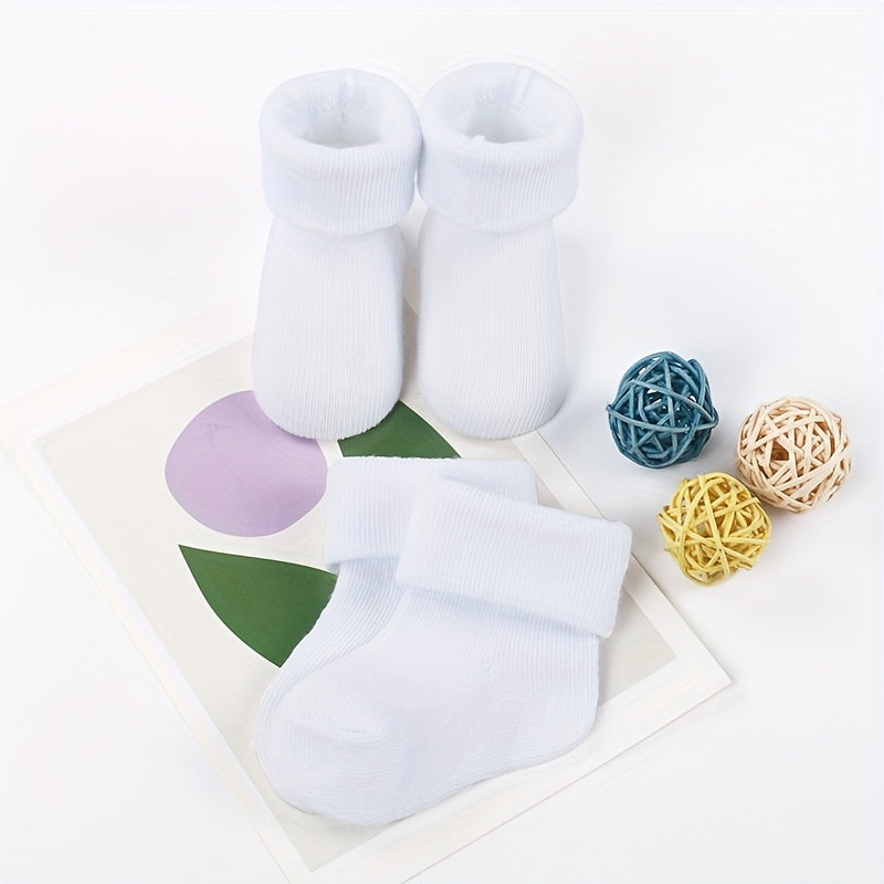 5 paires de chaussettes pour bébé avec deux façons de les porter — Monptitlou