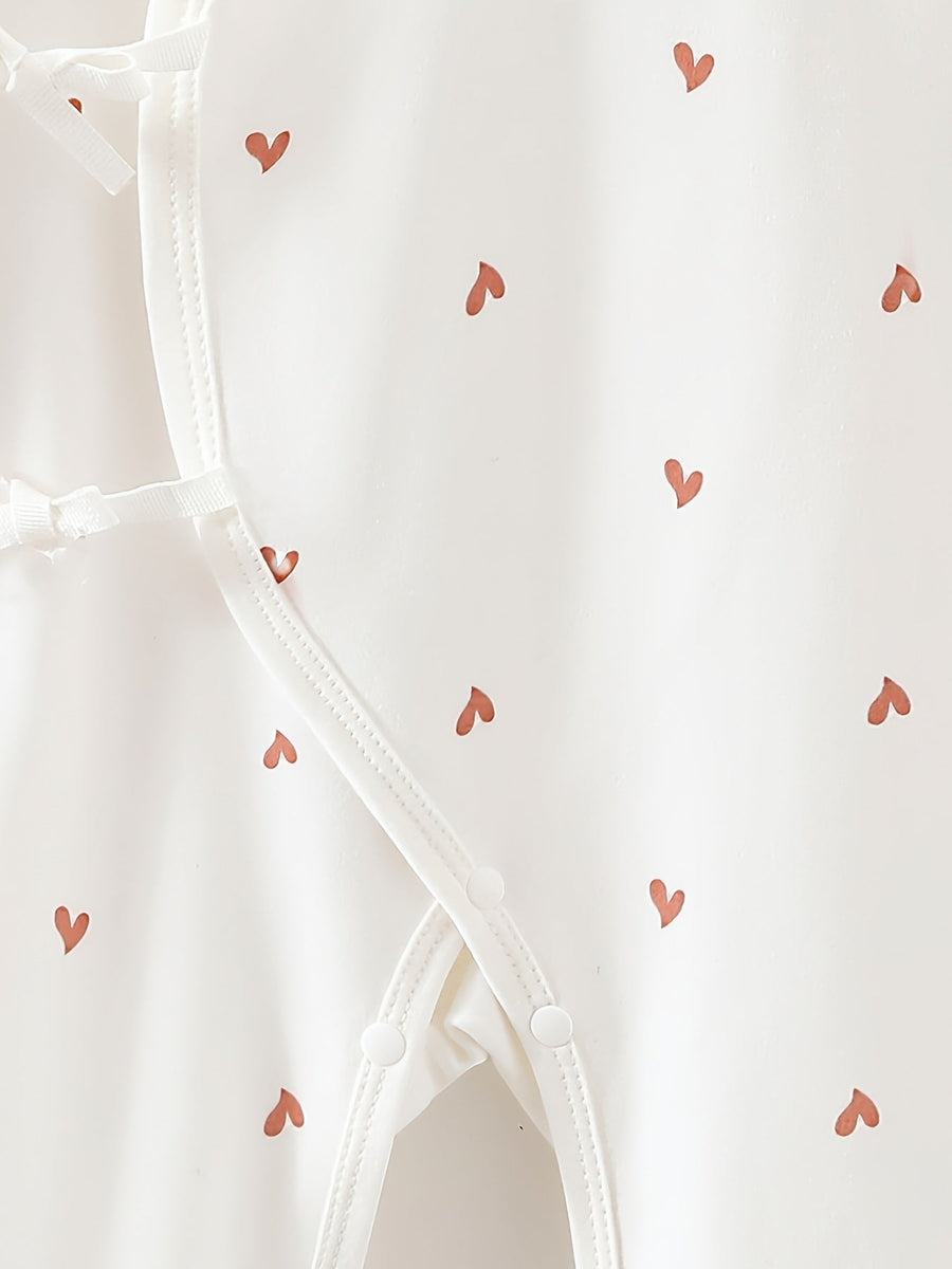 Grenouillère bébé unisexe à imprimé aléatoire pour garçons et filles — Monptitlou