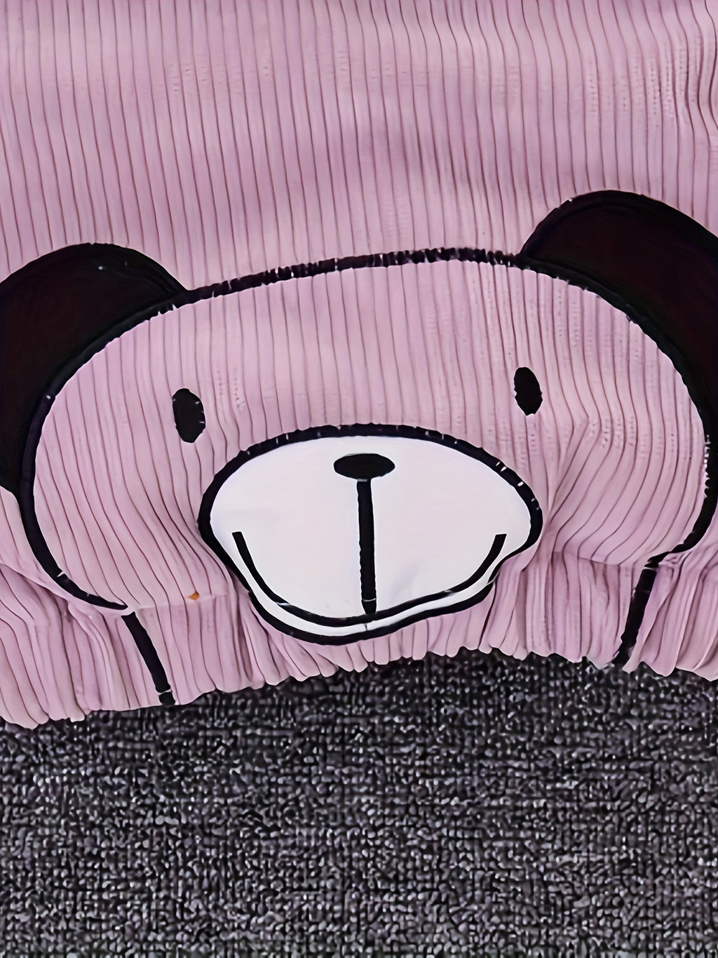 Veste à capuche pour enfants avec ours cartoon — Monptitlou