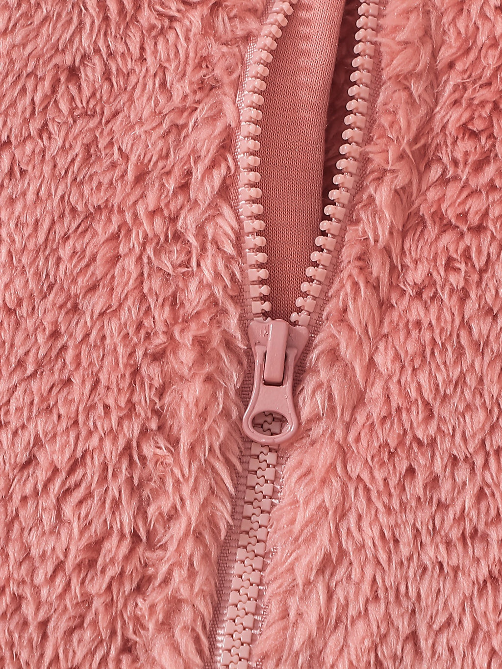 Combinaison pieds longs manches longues rose pour bébé fille — Monptitlou